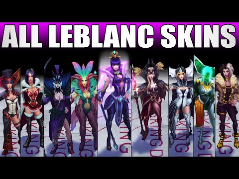 All LeBlanc Skins Spotlight 2020 - Including Championship LeBlanc