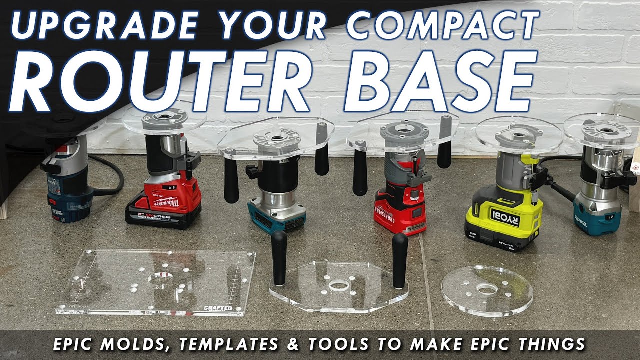 Upgrade Your Trim Router Base Plate - Ultimate Stability With These!