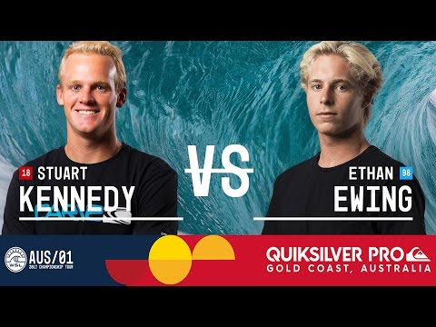 Stuart Kennedy vs. Ethan Ewing - Quiksilver Pro Gold Coast 2017 Round Two, Heat 10
