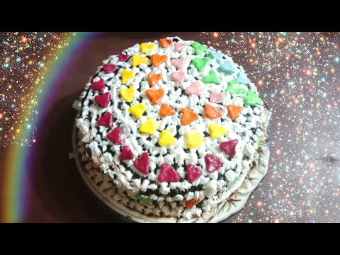 Amazing Rainbow cake decoration by suraiya blossom baker's