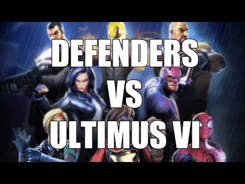 Defenders Vs Ultimus VI - Marvel Strike Force