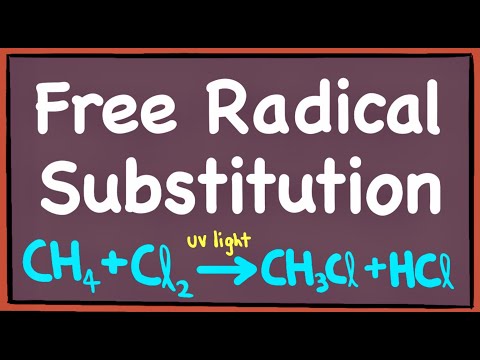 Free Radical Substitution Mechanism for Alkanes [GCE A Level Chemistry]