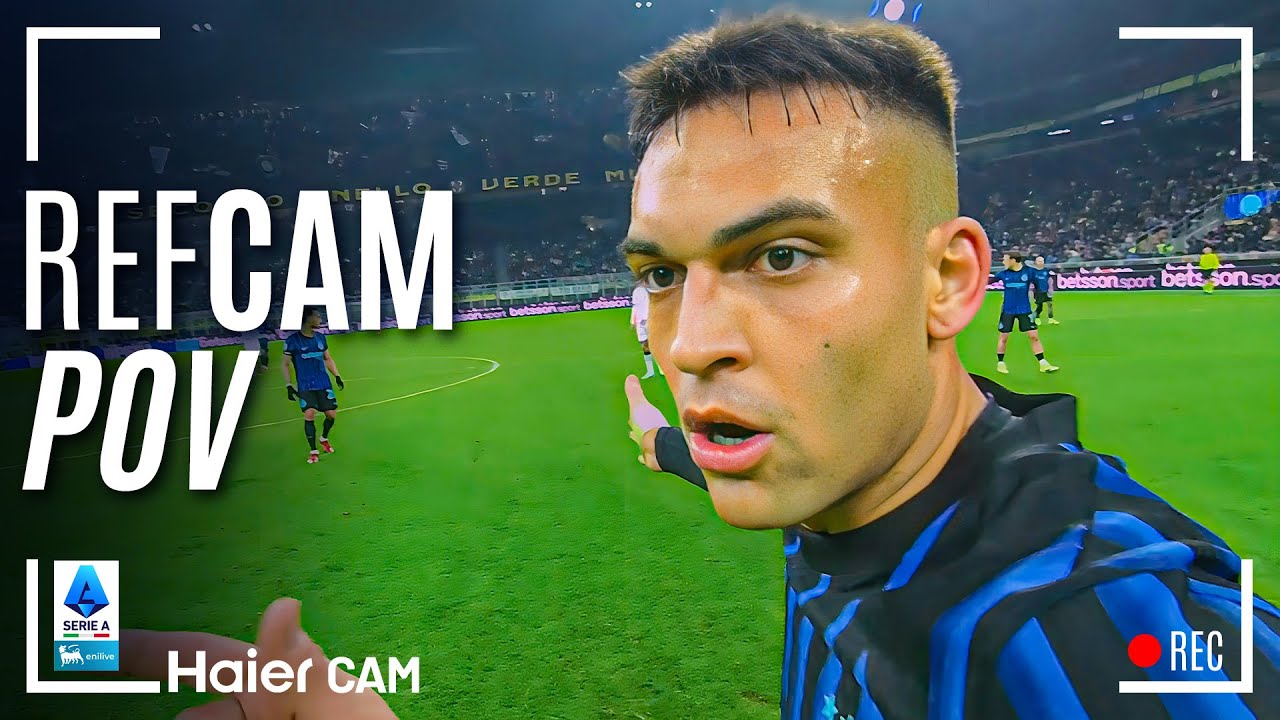REF CAM POV: You Are The Referee in Inter-Bologna | HAIER CAM | Serie A 2025/26