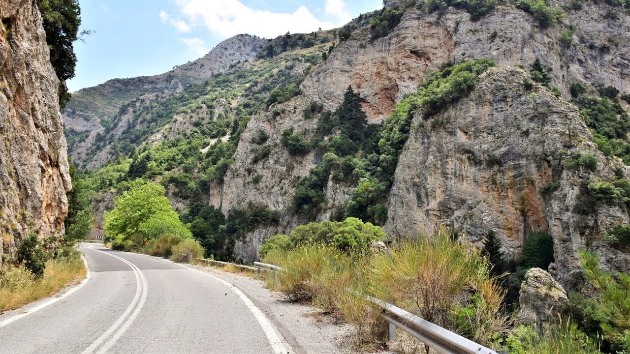 Wo ist die schönste Bergstrecke in Griechenland