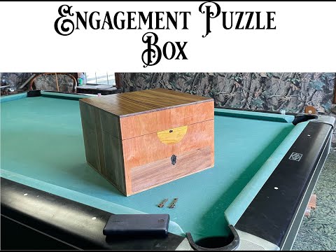 Making an Engagement Puzzle box Part 1