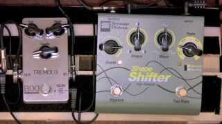 Video thumbnail for Boo Instruments Tremolo Pedal vs Seymour Duncan Shape Shifter by Simon Smith