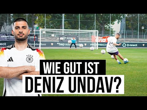 Fussball Challenge vs. Deniz Undav |  Wie gut ist der DFB-Star ?