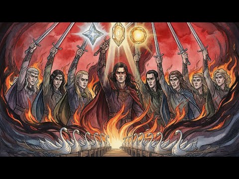 Silmarillion Inspired | The Oath of Fëanor - A Quenya (ish) Noldor Battle Hymn