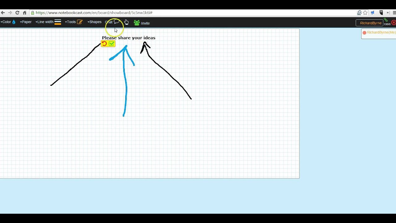 How to Create a Collaborative Whiteboard on NotebookCast