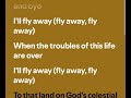 Hank Williams I'll Fly Away Lyrics
