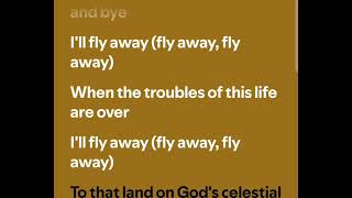 Hank Williams I'll Fly Away Lyrics