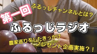 [第一回ふるっじラジオ！ふるらじ！仮名]　雑談動画！ぶどう🍇食べながら、ただただ話したいことをしゃべるだけ　フルーツの事や目標など