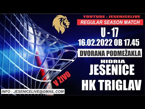 HOKEJ NA LEDU U-17 HD HIDRIA JESENICE - HK TRIGLAV