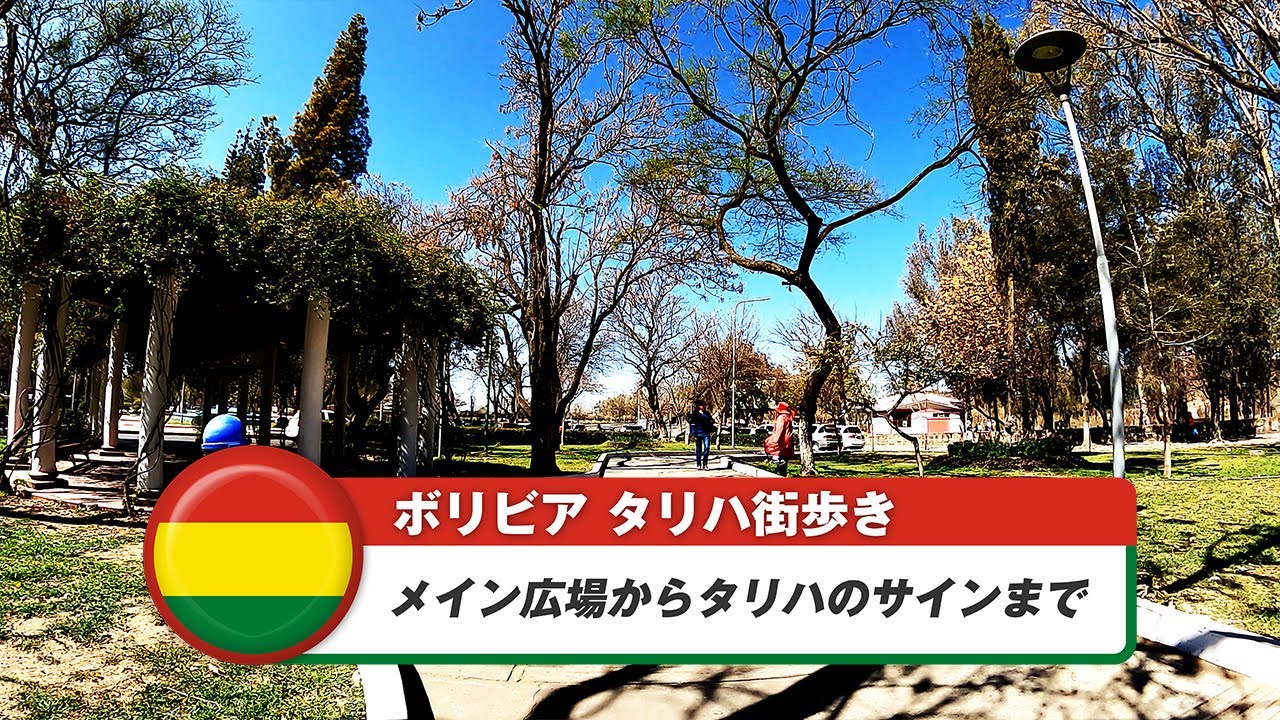 【ボリビア】タリハ②メイン広場からタリハのサインまで