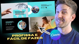 Como Fazer Slides no Canva (Passo a Passo SIMPLES e Resultado Profissional)