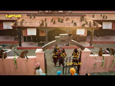 Monkeys surround Pandit Rama Krishna's house || Tenali Rama || Full Ep-494