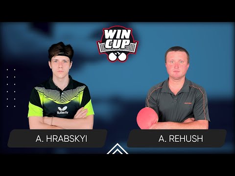 16:00 Andrii Hrabskyi - Andrii Rehush West 3 WIN CUP 10.08.2024 | Table Tennis WINCUP