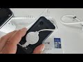 Mobilusis telefonas Maxcom Comfort MM735 su įkrovimo stotele + mygtukas SOS juodos spalvos