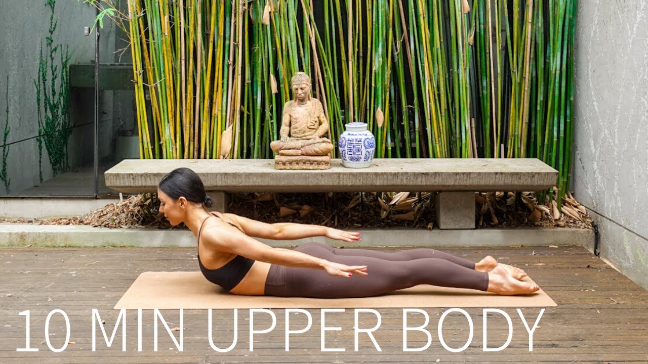 10 MIN ARMS & UPPER BODY WORKOUT || At-Home Pilates - YouTube