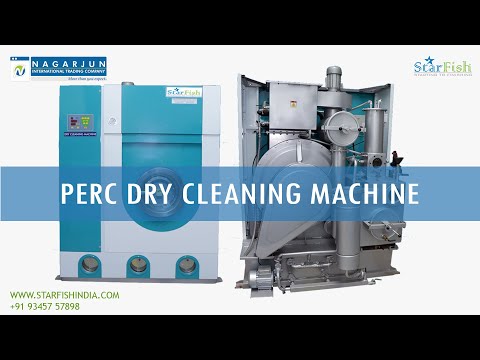 PERC Automatic SS Dry Cleaning Machine