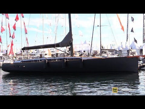 2019 Gulliver 57 Sail Yacht - Quick Deck Walkaround - 2018 Cannes Yachting Festival