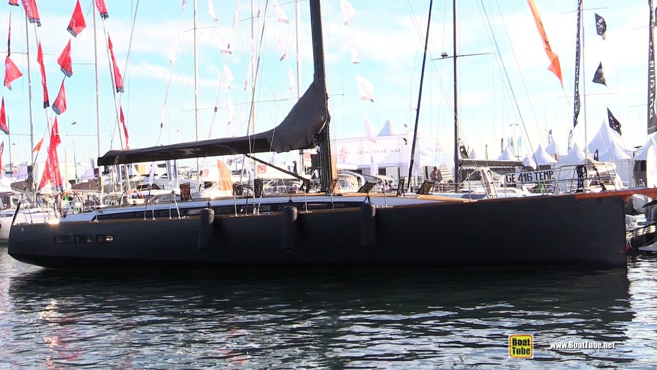 2019 Gulliver 57 Sail Yacht - Quick Deck Walkaround - 2018 Cannes Yachting Festival