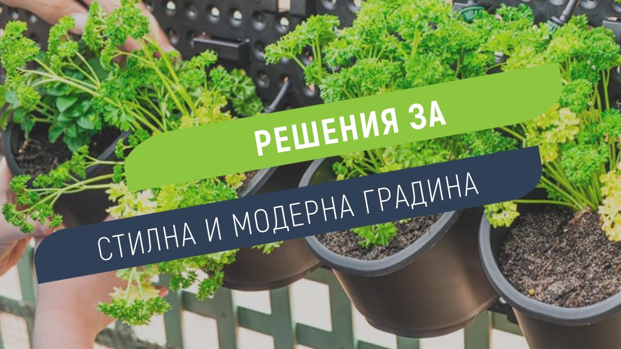 Вертикална градина Watex, стенен комплект от 8 саксии и вградено капково напояване