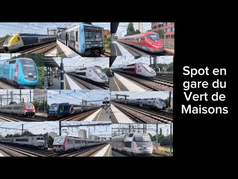 Spot en gare du Vert de Maisons