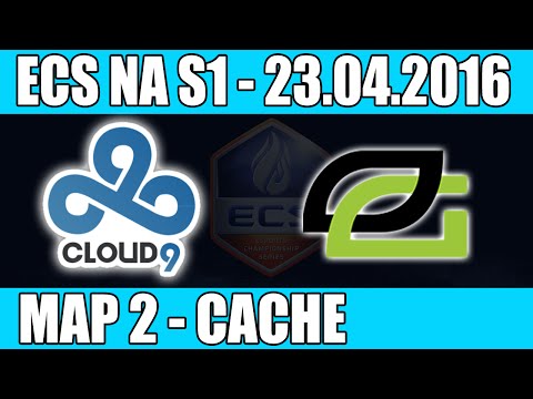 Cloud 9 vs OpTic Gaming | Map 2 (Cache) ECS NA Season 1 2016 CS:GO Week 2 (23.04.2016)
