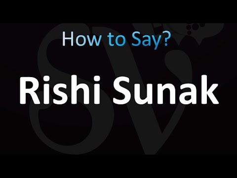 How to Pronounce Rishi Sunak (correctly!)