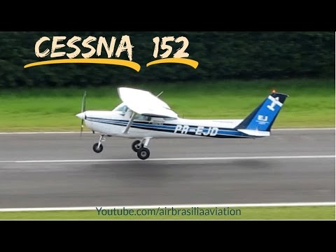 Avião Cessna 152 Decolando | EJ Itápolis | Cessna 152 Takeoff | Flight Training | SDIO | PR-EJD