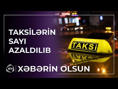 Bakı şəhərində taksilərin sayı 25 minə endirilib