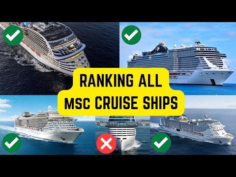 All MSC Cruise Ships Ranked WORST to BEST  (2025 Edition!)