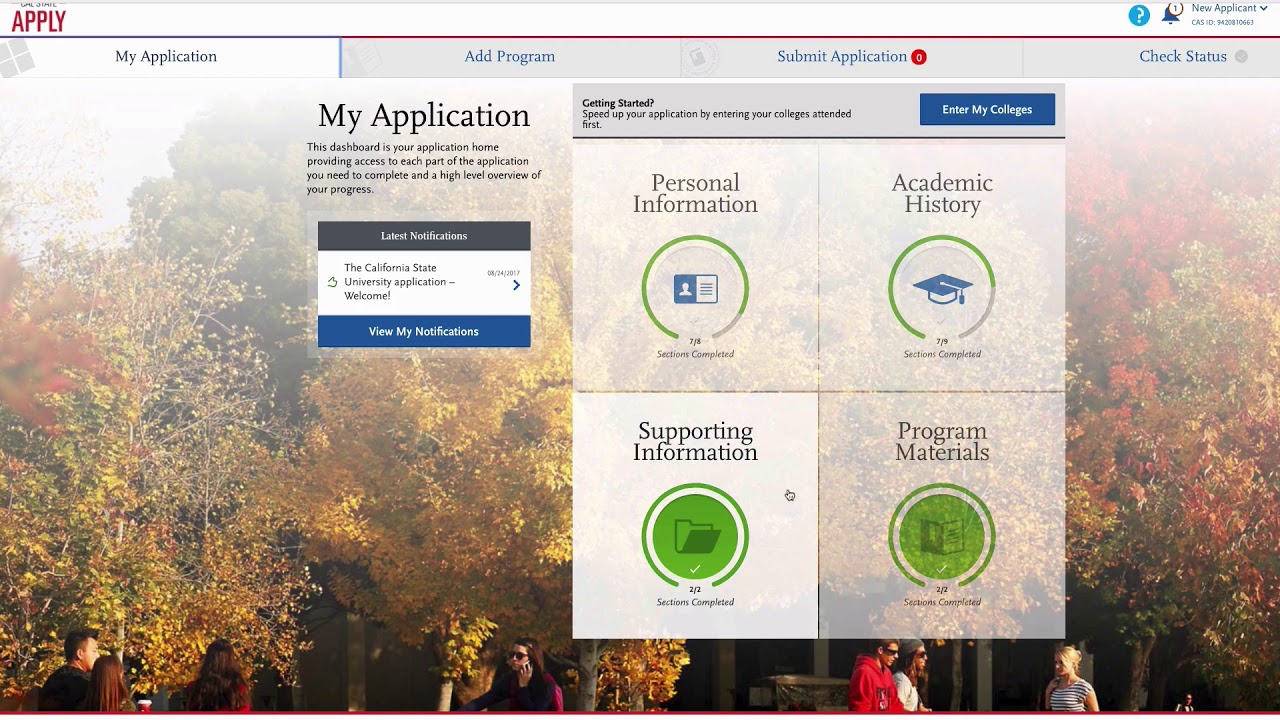 Cal State Apply Freshmen Overview