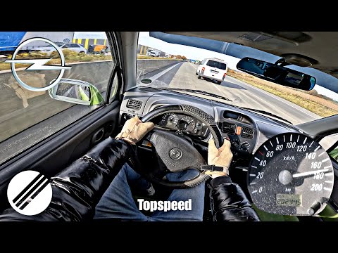 Thumbnail for 2004 OPEL AGILA A 1.2 Ecotec 16V TOP SPEED DRIVE ON GERMAN AUTOBAHN 🏎 by Opel, Car