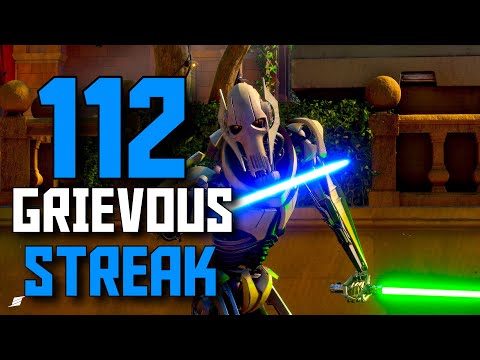 112 General Grievous Killstreak- Star Wars Battlefront 2 (Naboo)