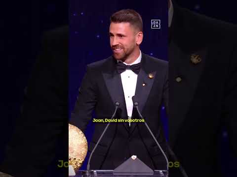 El eterno agradecimiento de Unai Simón ❤️ Discurso ejemplar del mejor portero del año 👏