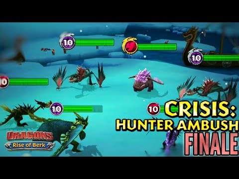 Crisis: Hunter Ambush - Final Part (Boss Battle, vs. Spikeback) | Dragons: Rise of Berk