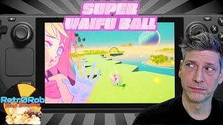 Super Waifu Ball Batters Me on the Steam Deck