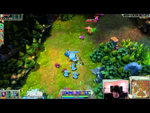 CHALLENGER - Dyrus(Elise) WildTurtle(Sivir) Aphromoo(Thresh) VS Faker(Karma) Zionspartan(Riven)