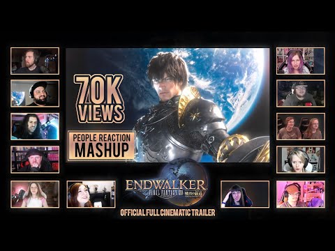 Official Full Cinematic Trailer | FINAL FANTASY XIV Endwalker [ Reaction Mashup Video ]