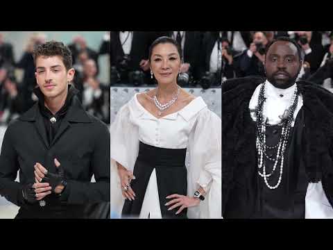 Met Gala 2023 Red Carpet - KARL LAGERFELD guests