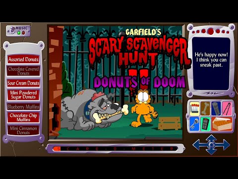 Garfield's Scary Scavenger Hunt 2 (Full Game)