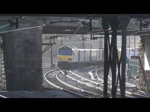 92011 4s43 Daventry - Mossend Tesco Train, 1st February 2014