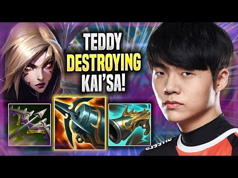 TEDDY DESTROYING WITH KAI'SA! - KDF Teddy Plays Kai'sa ADC vs Jinx! | Season 2022