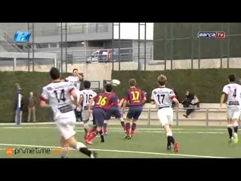 Gol de Marc Cucurella, Cadete A FC Barcelona vs Nàstic Tarragona