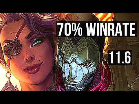 SAMIRA & Swain vs JHIN & Karma (ADC) (DEFEAT) | 70% winrate, Godlike | BR Diamond | v11.6