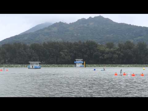 Nanjing2014 Canoe C1 Men semifinal. Serghei TARNOVSCHI (MDA) vs Krystof HAJEK (CZE)