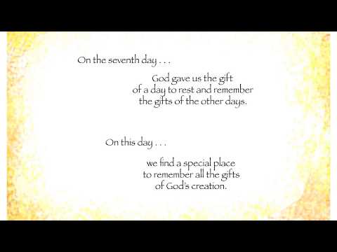 Creation - Godly Play at Home