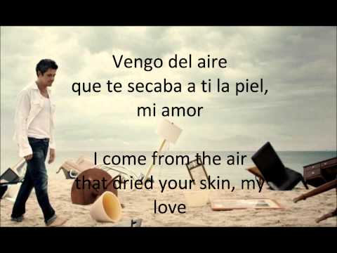 Alejandro Sanz - No Me Compares (Letra en Espanol y English)